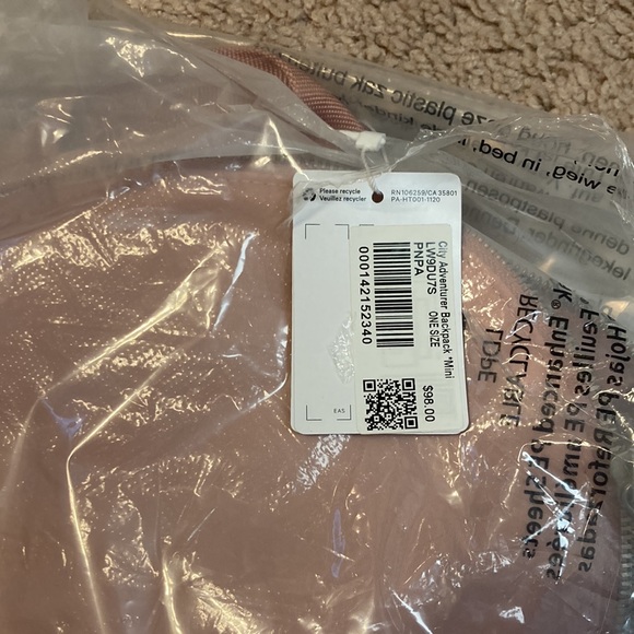 Lululemon City Adventurer Backpack Mini 11L Pink Pastel - Picture 11 of 11